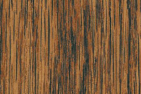 Cherry interior window frame finish swatch — a deep, reddish-brown woodgrain with rich contrast and bold vertical texture, offering a timeless and elegant look for classic interiors.