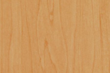 Maple interior window frame finish swatch — a light woodgrain tone with natural warmth and subtle grain patterns, ideal for traditional and transitional interiors.