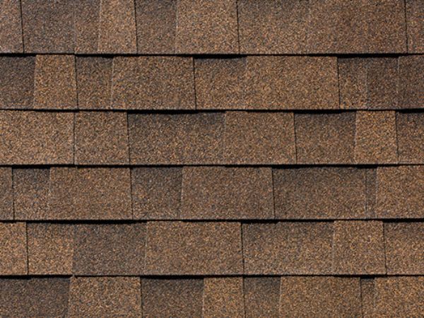 Malarkey Antique Brown asphalt shingles with rustic warm brown tones for lasting roofs